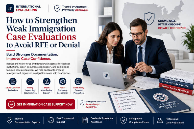 How to Strengthen Weak Immigration Case Evaluations to Avoid RFE or Denial