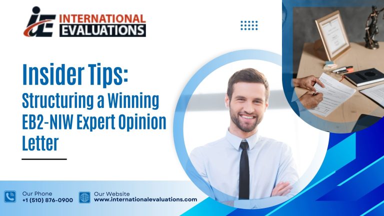 Insider Tips: Structuring a Winning EB2-NIW Expert Opinion Letter