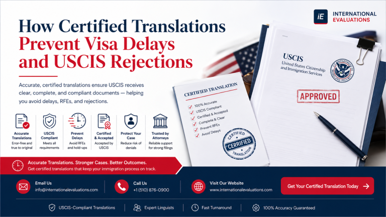 How Certified Translations Prevent Visa Delays and USCIS Rejections