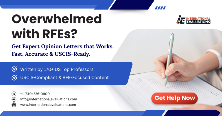 Overwhelmed with RFEs? Expert Opinion Letters That We Can Help With